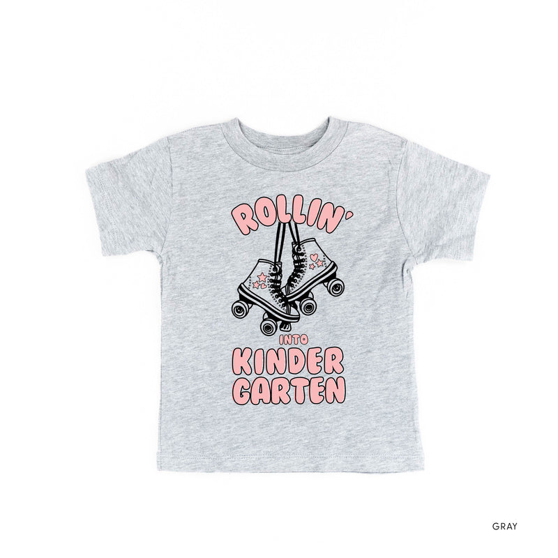 Rollerskates - Rollin' into Kindergarten - Short Sleeve Child Shirt