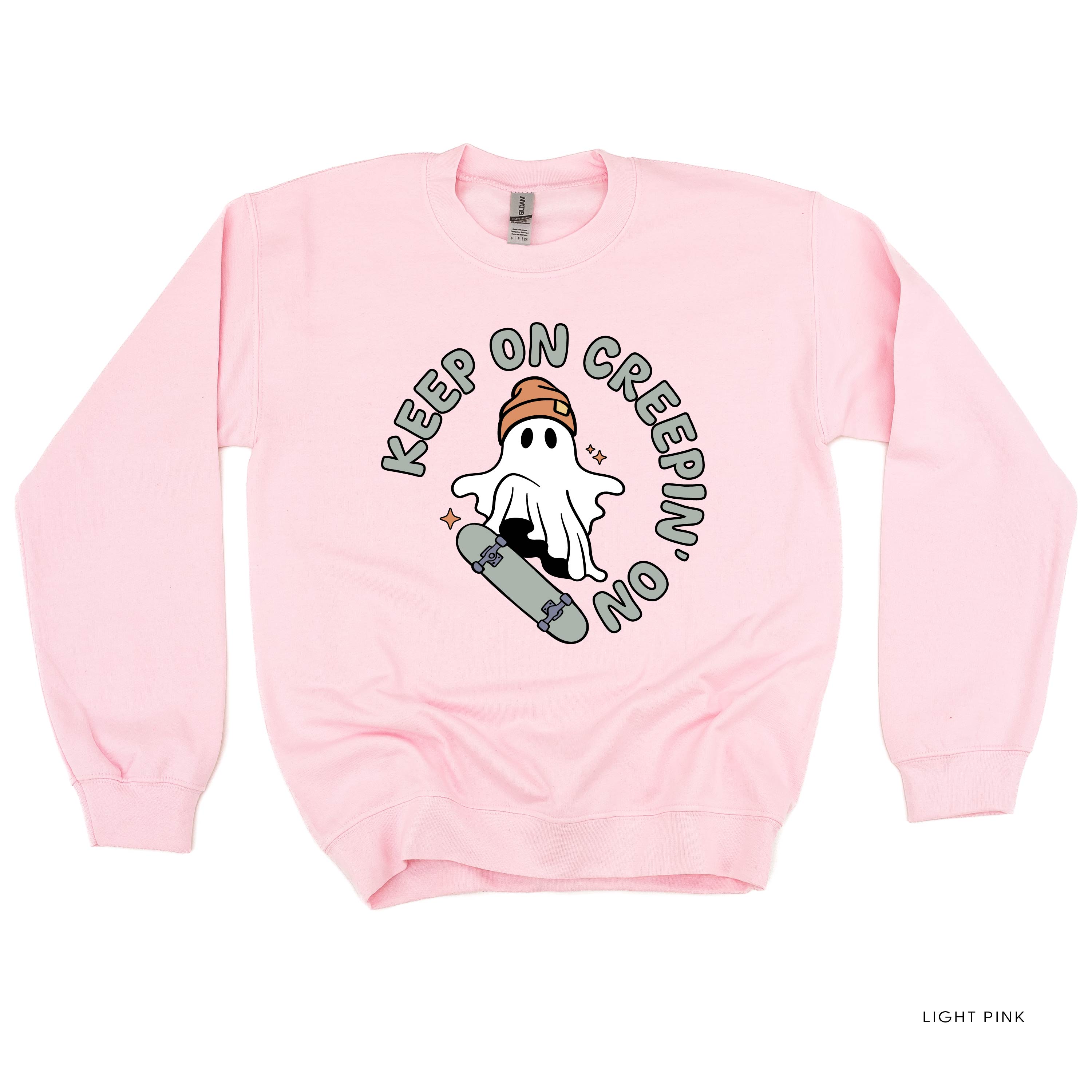 Keep On Creepin' On - Basic Fleece Crewneck Little Mama Shirt Shop LLC