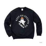 Keep On Creepin' On - Basic Fleece Crewneck Little Mama Shirt Shop LLC