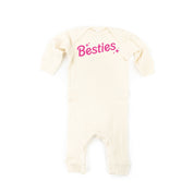 Besties (Barbie Party) - One Piece Baby Sleeper Little Mama Shirt Shop