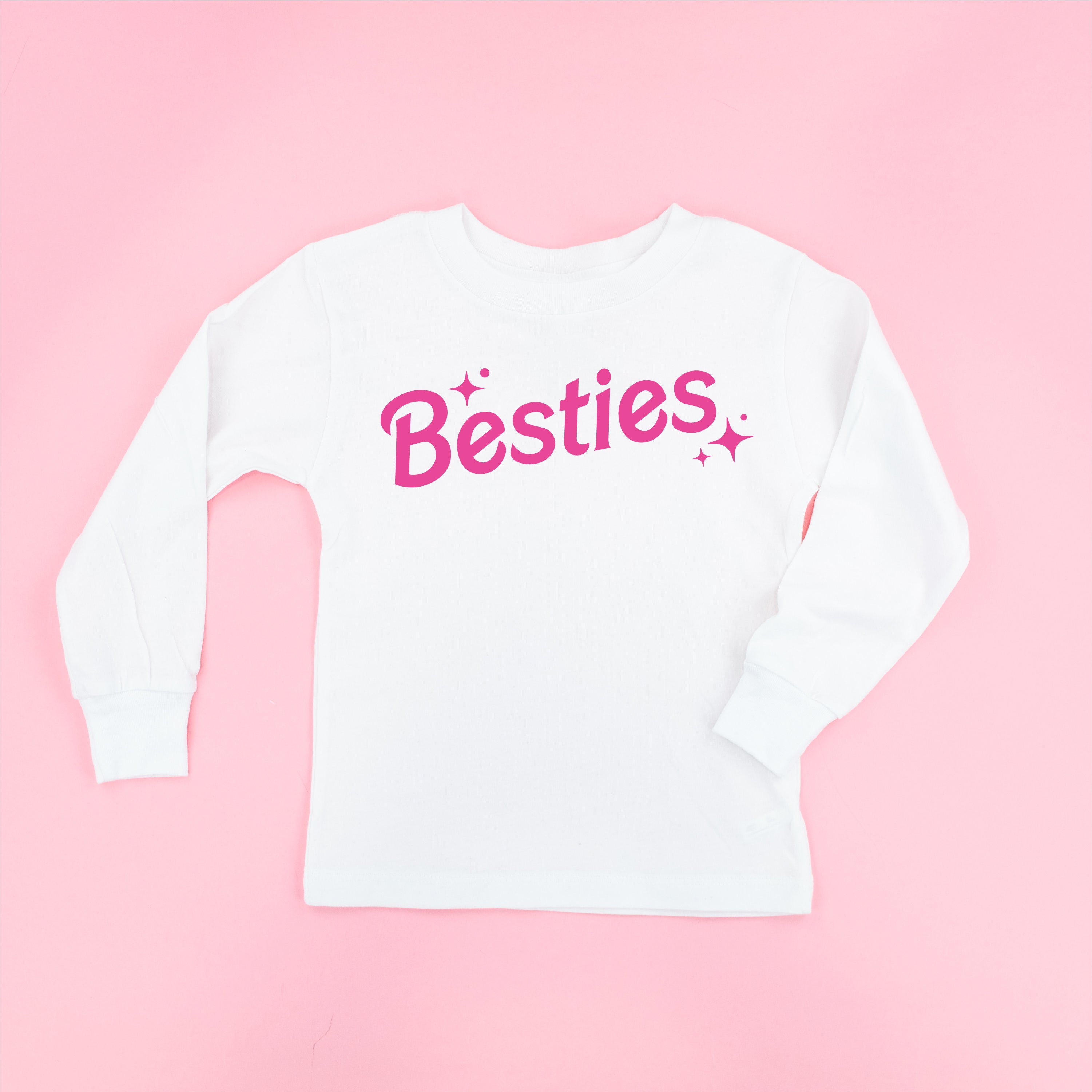 Besties (Barbie Party) - Child Long Sleeve Tee Little Mama Shirt Shop