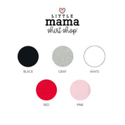 Merry (Varsity) - Child LONG SLEEVE Tee Little Mama Shirt Shop