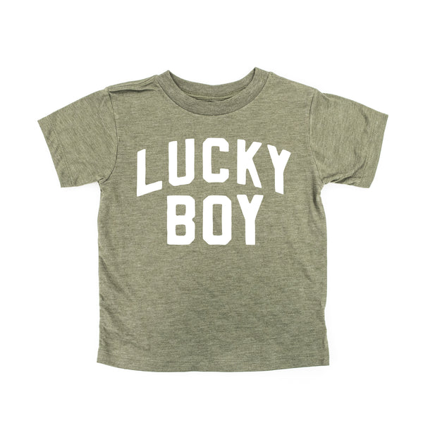 Arched LUCKY BOY - Short Sleeve Child Shirt