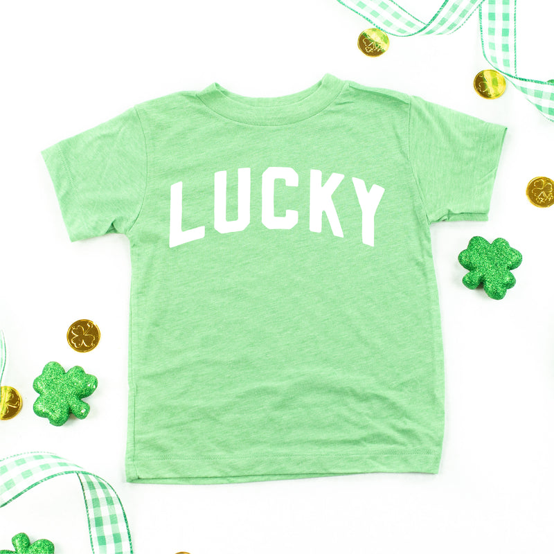 Arched LUCKY - Short Sleeve Child Shirt