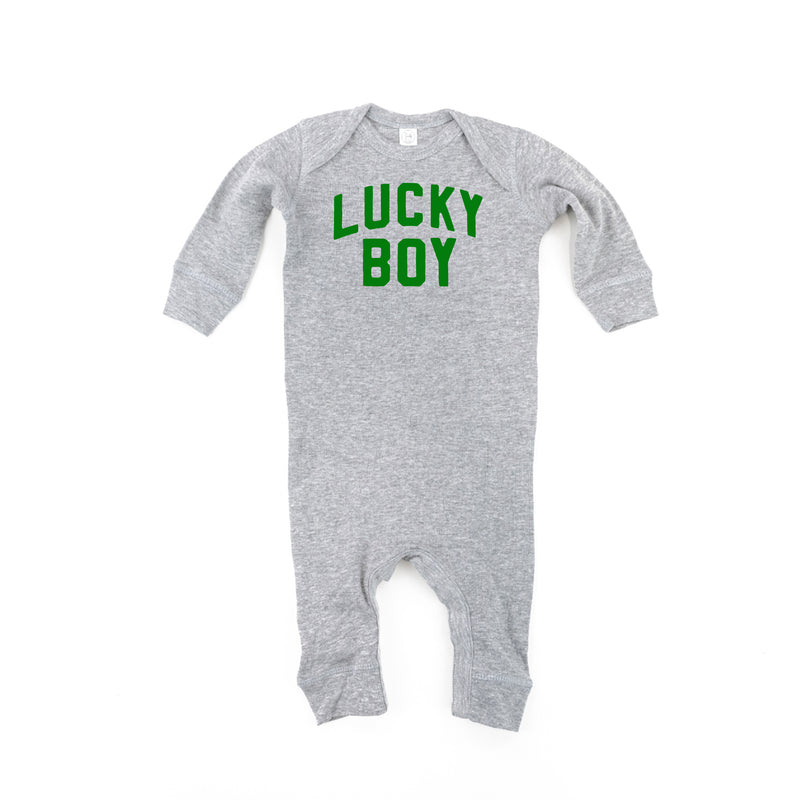 Arched LUCKY BOY - One Piece Baby Sleeper