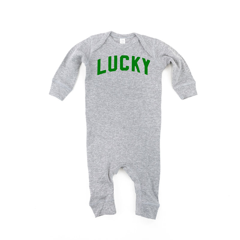 Arched LUCKY - One Piece Baby Sleeper