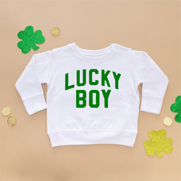 Arched LUCKY BOY - Child Sweater