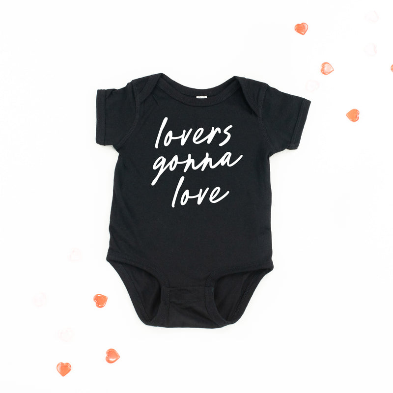 Lovers Gonna Love - Cursive - Child Tee