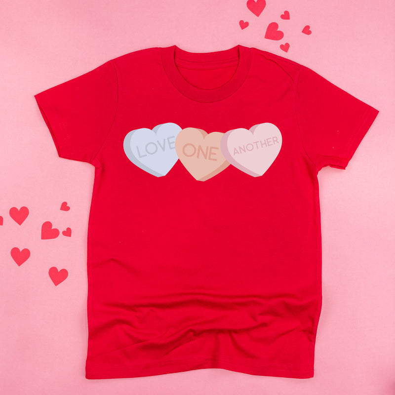 Love One Another - Conversation Hearts - Child Tee