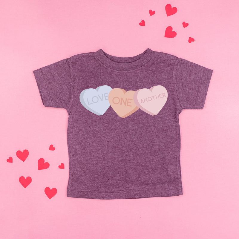 Love One Another - Conversation Hearts - Child Tee