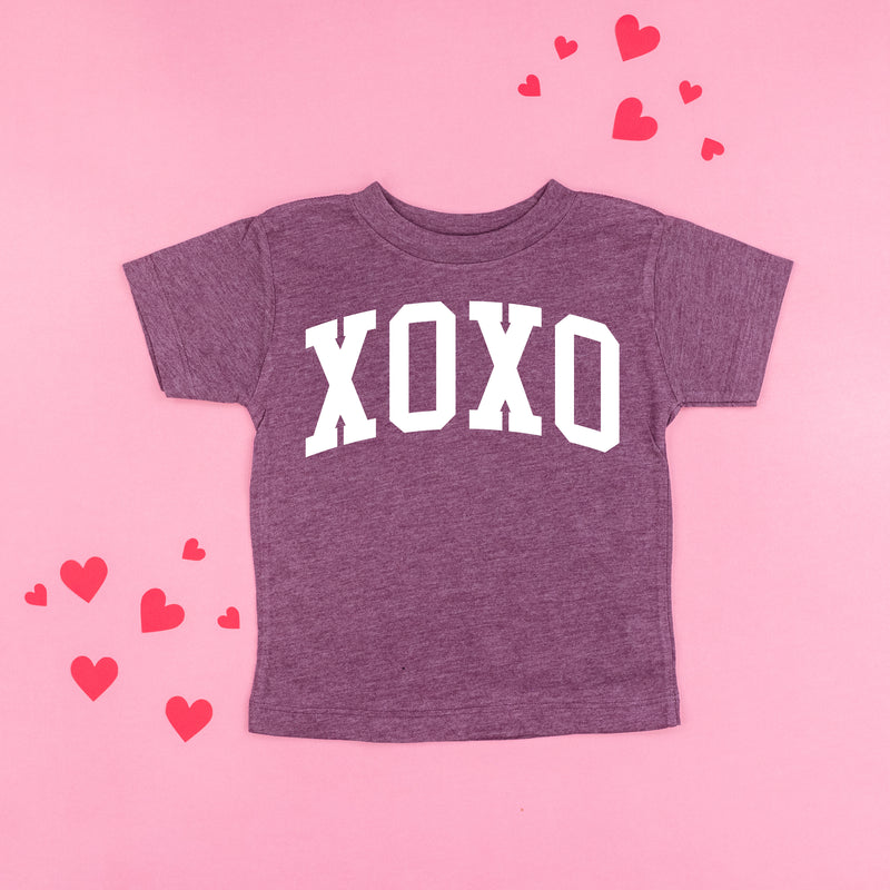 Arched XOXO - Varsity - Child Tee