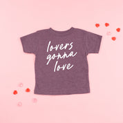 Lovers Gonna Love - Cursive - Child Tee Little Mama Shirt Shop