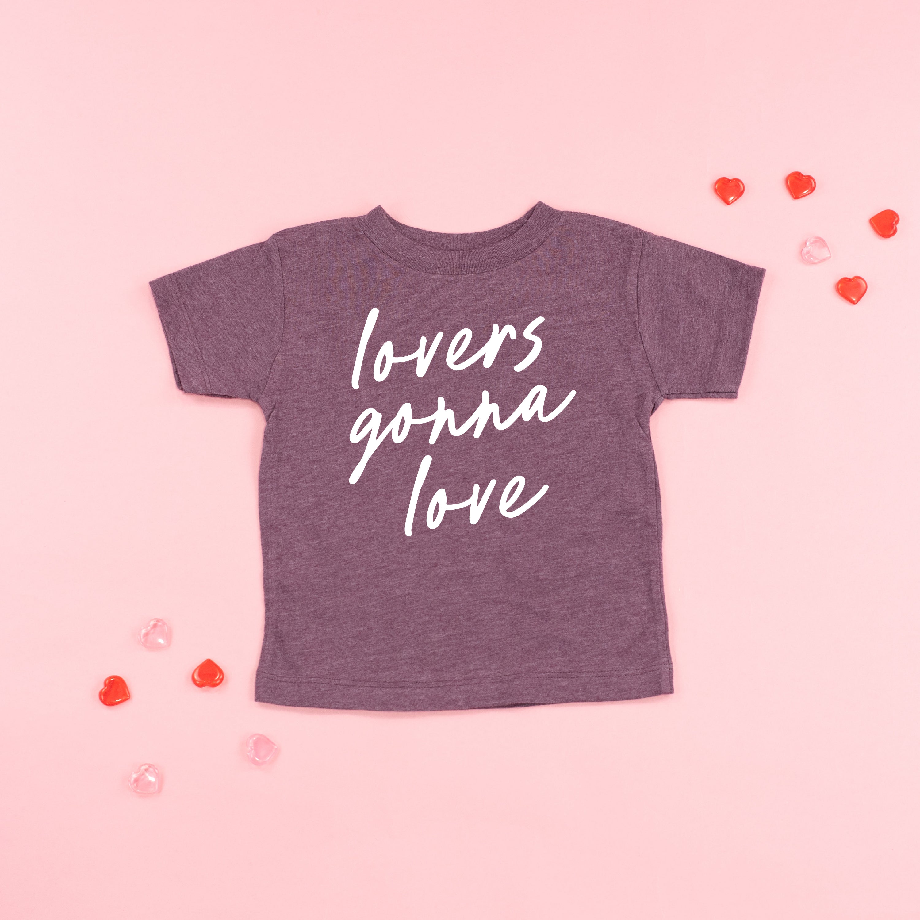 Lovers Gonna Love - Cursive - Child Tee Little Mama Shirt Shop