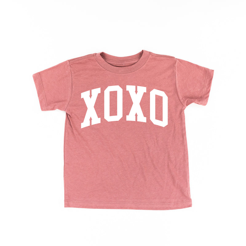 Arched XOXO - Varsity - Child Tee