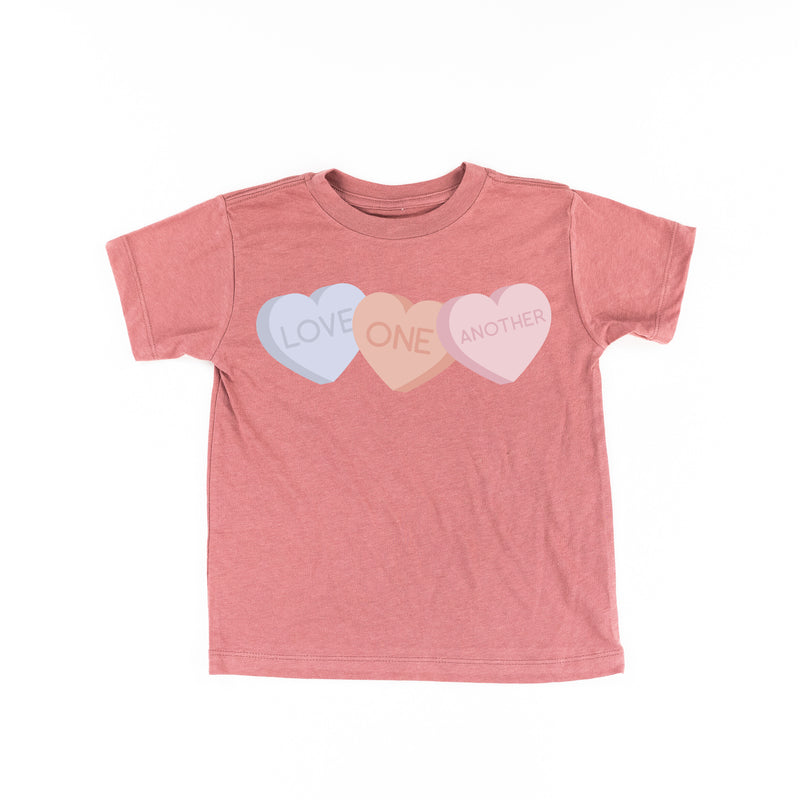 Love One Another - Conversation Hearts - Child Tee