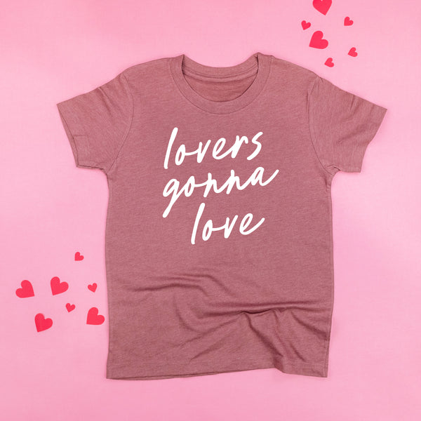 Lovers Gonna Love - Cursive - Child Tee