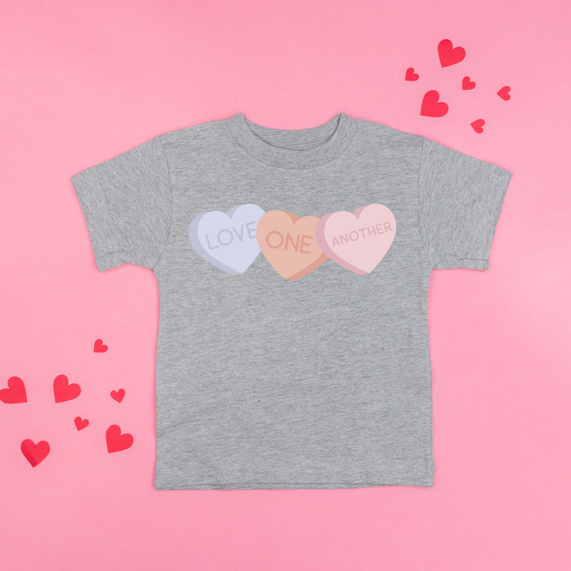 Love One Another - Conversation Hearts - Child Tee