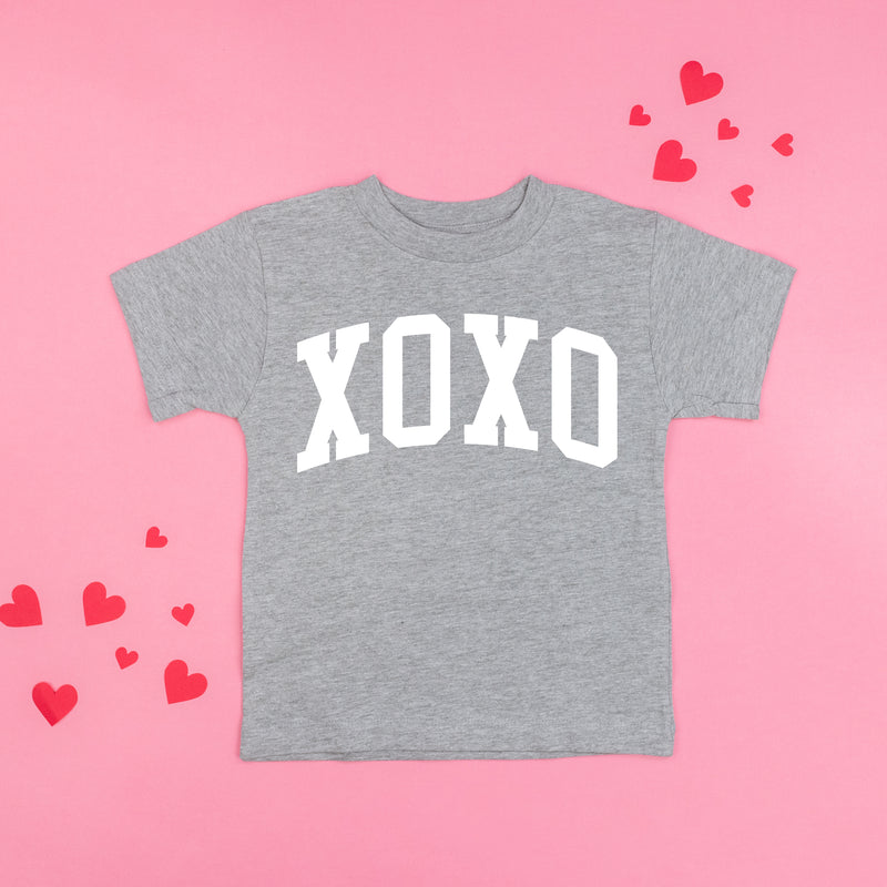 Arched XOXO - Varsity - Child Tee