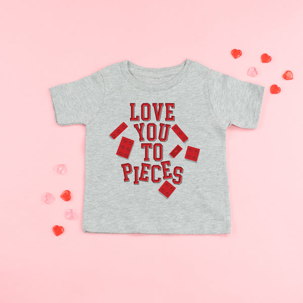 Love You To Pieces - Legos - Child Tee