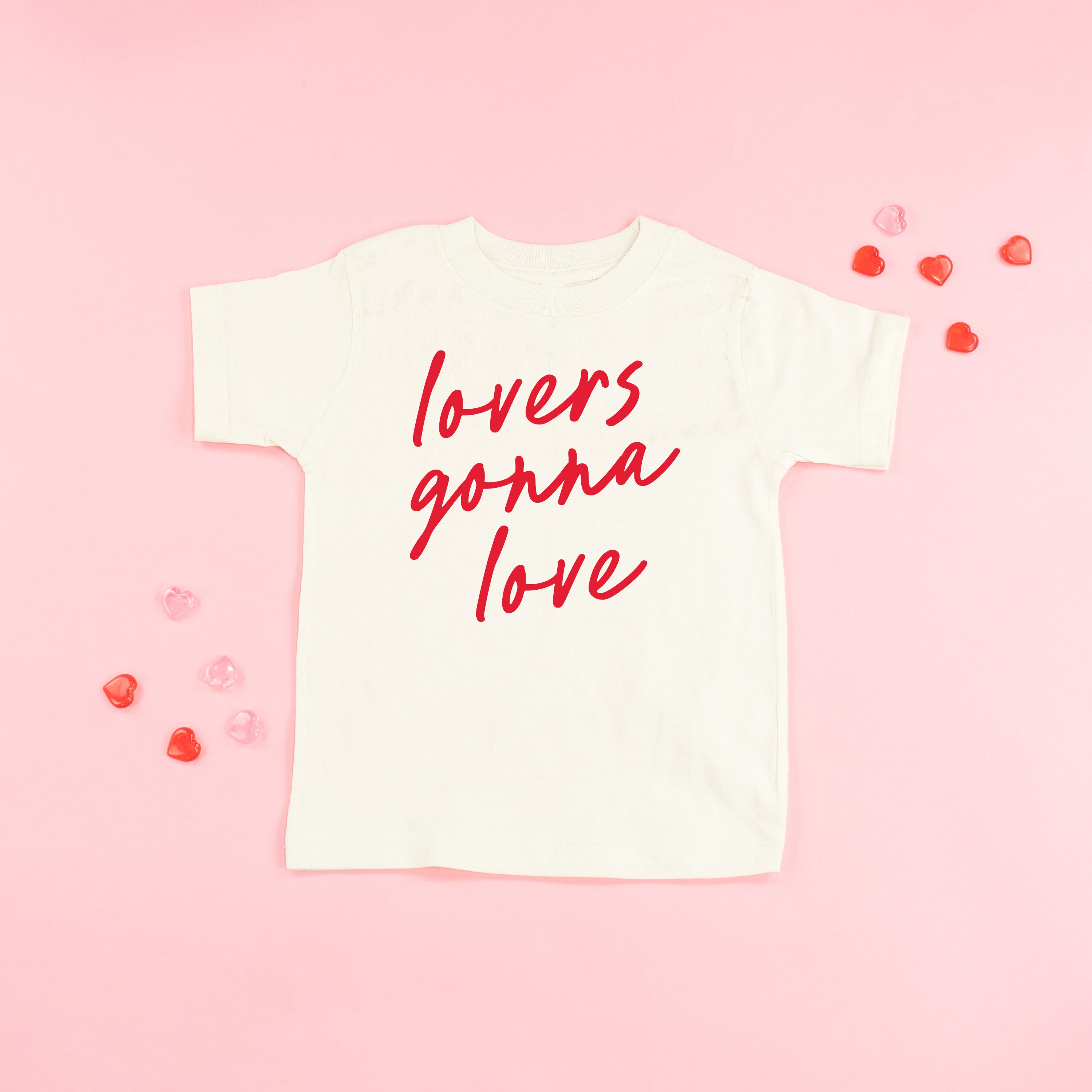 Lovers Gonna Love - Cursive - Child Tee Little Mama Shirt Shop