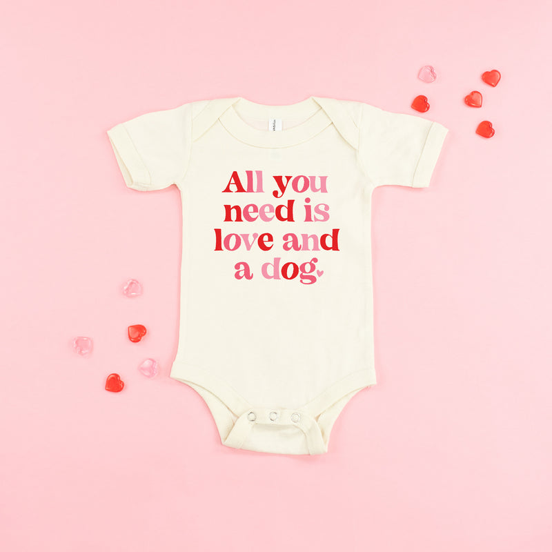 All You Need Is Love And A Dog - Child Tee