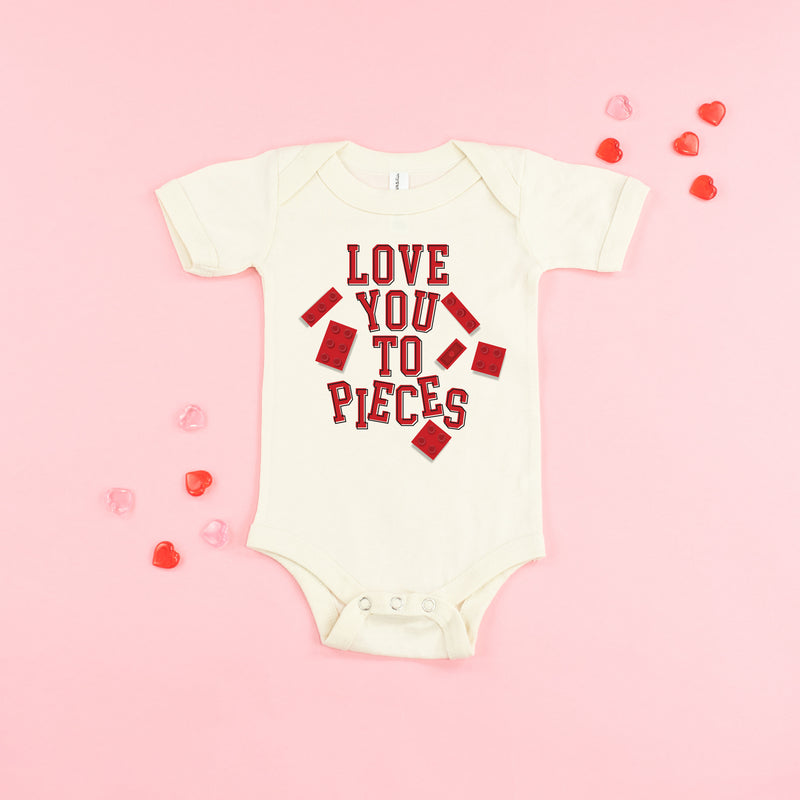 Love You To Pieces - Legos - Child Tee