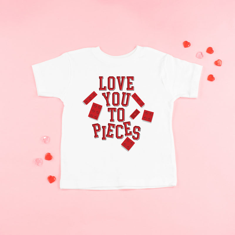 Love You To Pieces - Legos - Child Tee