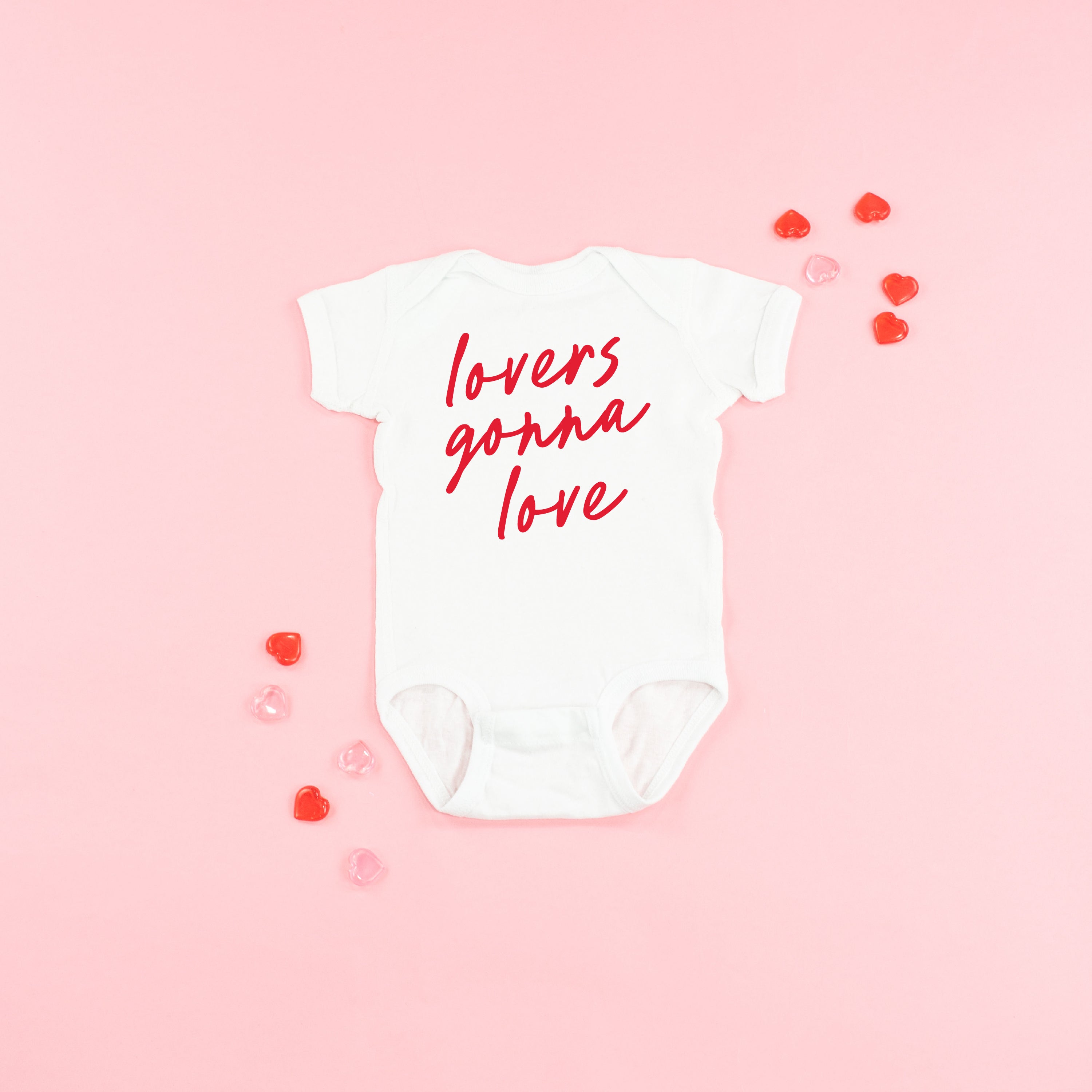 Lovers Gonna Love - Cursive - Child Tee Little Mama Shirt Shop
