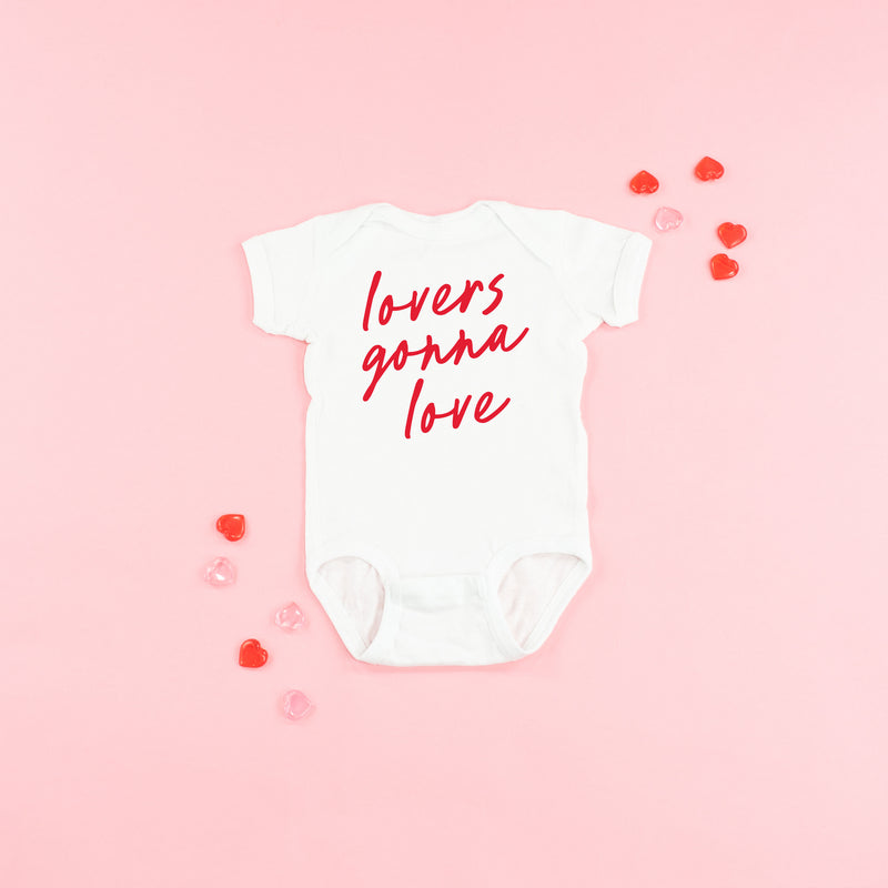 Lovers Gonna Love - Cursive - Child Tee