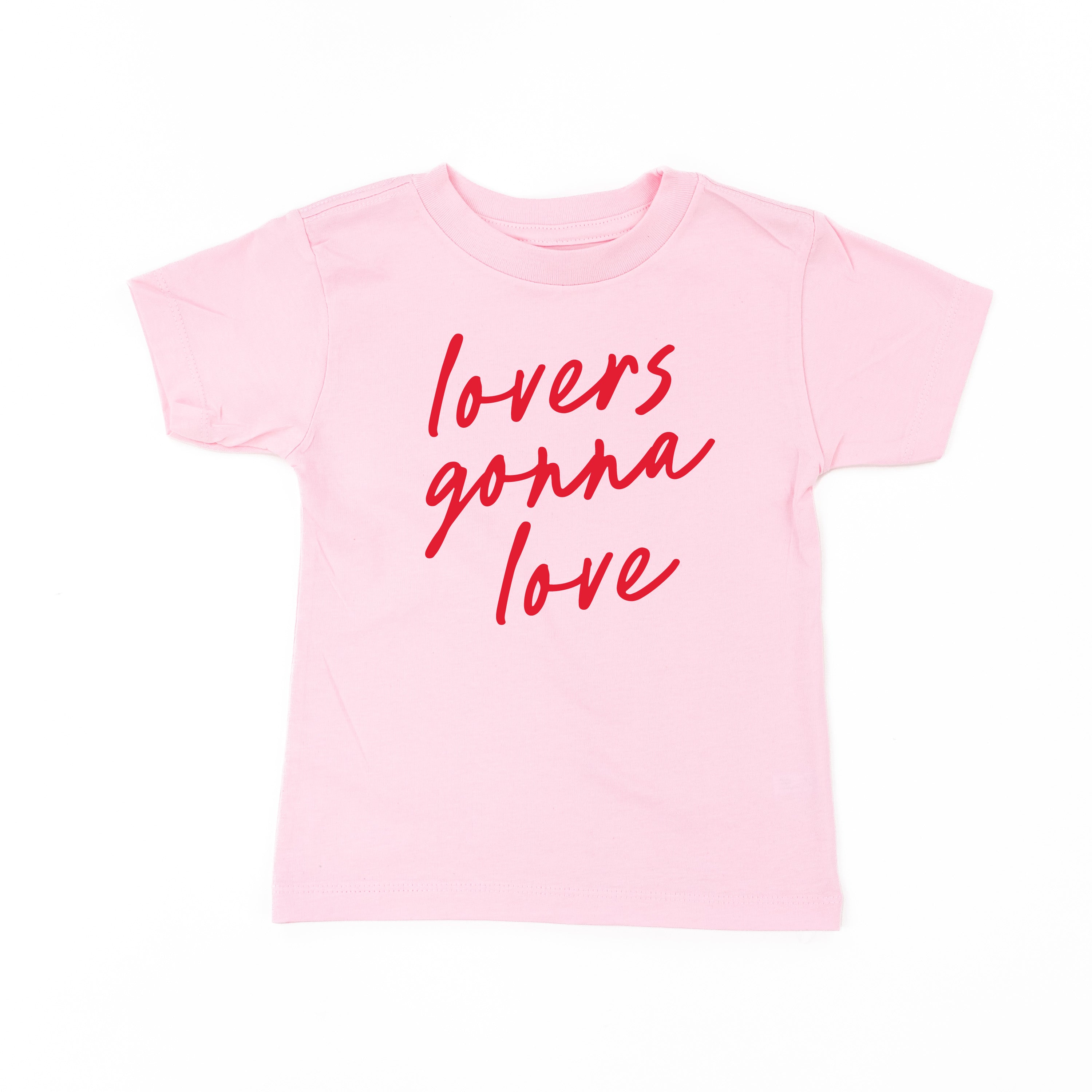 Lovers Gonna Love - Cursive - Child Tee Little Mama Shirt Shop