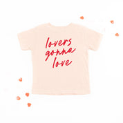 Lovers Gonna Love - Cursive - Child Tee Little Mama Shirt Shop