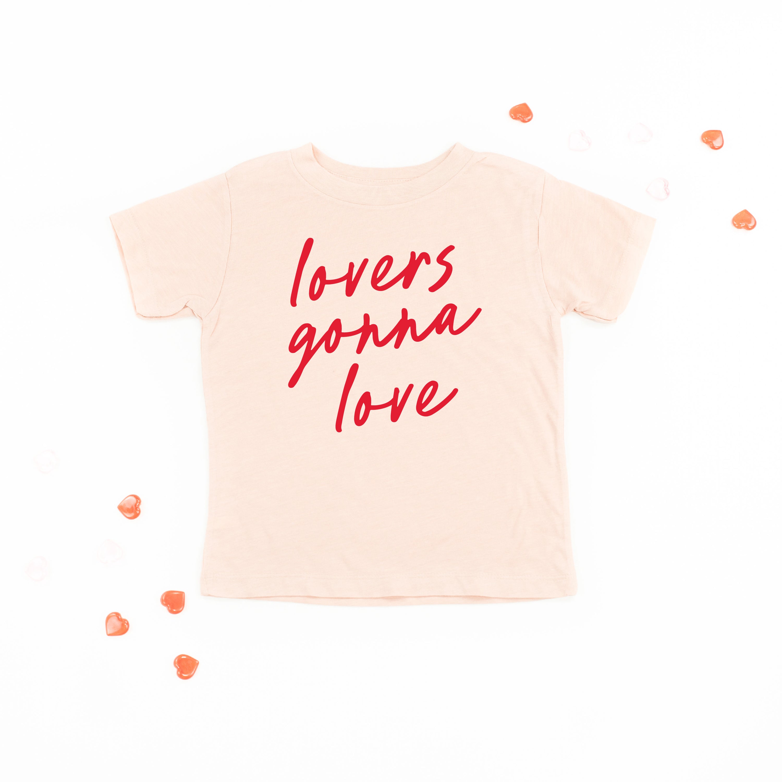 Lovers Gonna Love - Cursive - Child Tee Little Mama Shirt Shop
