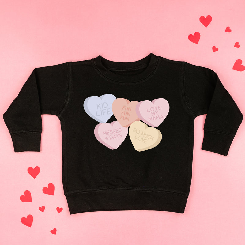 Kid Life - Conversation Hearts - Child Sweater