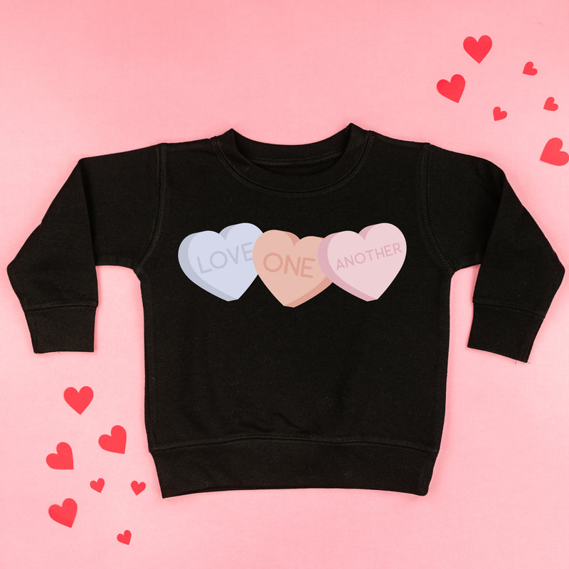 Love One Another - Conversation Hearts - Child Sweater