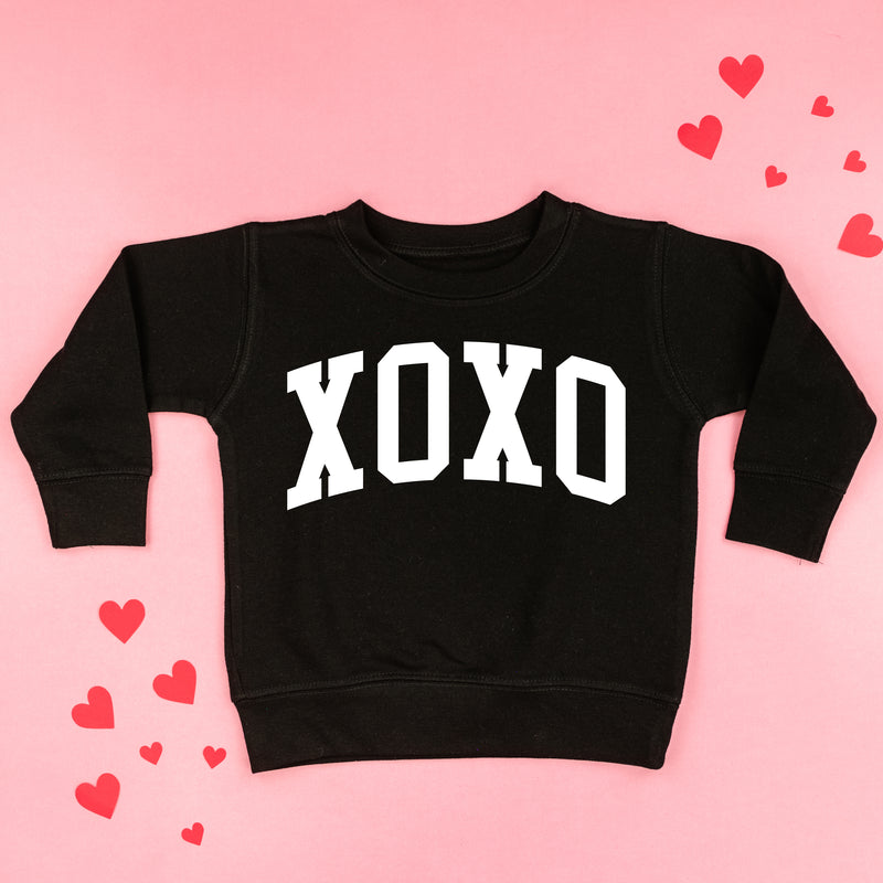 Arched XOXO - Varsity - Child Sweater