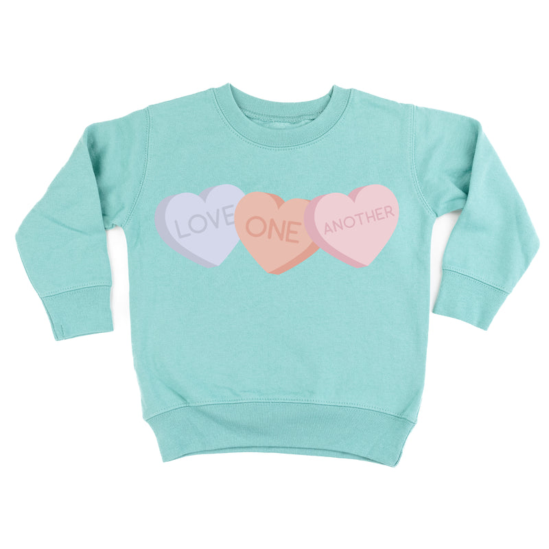 Love One Another - Conversation Hearts - Child Sweater