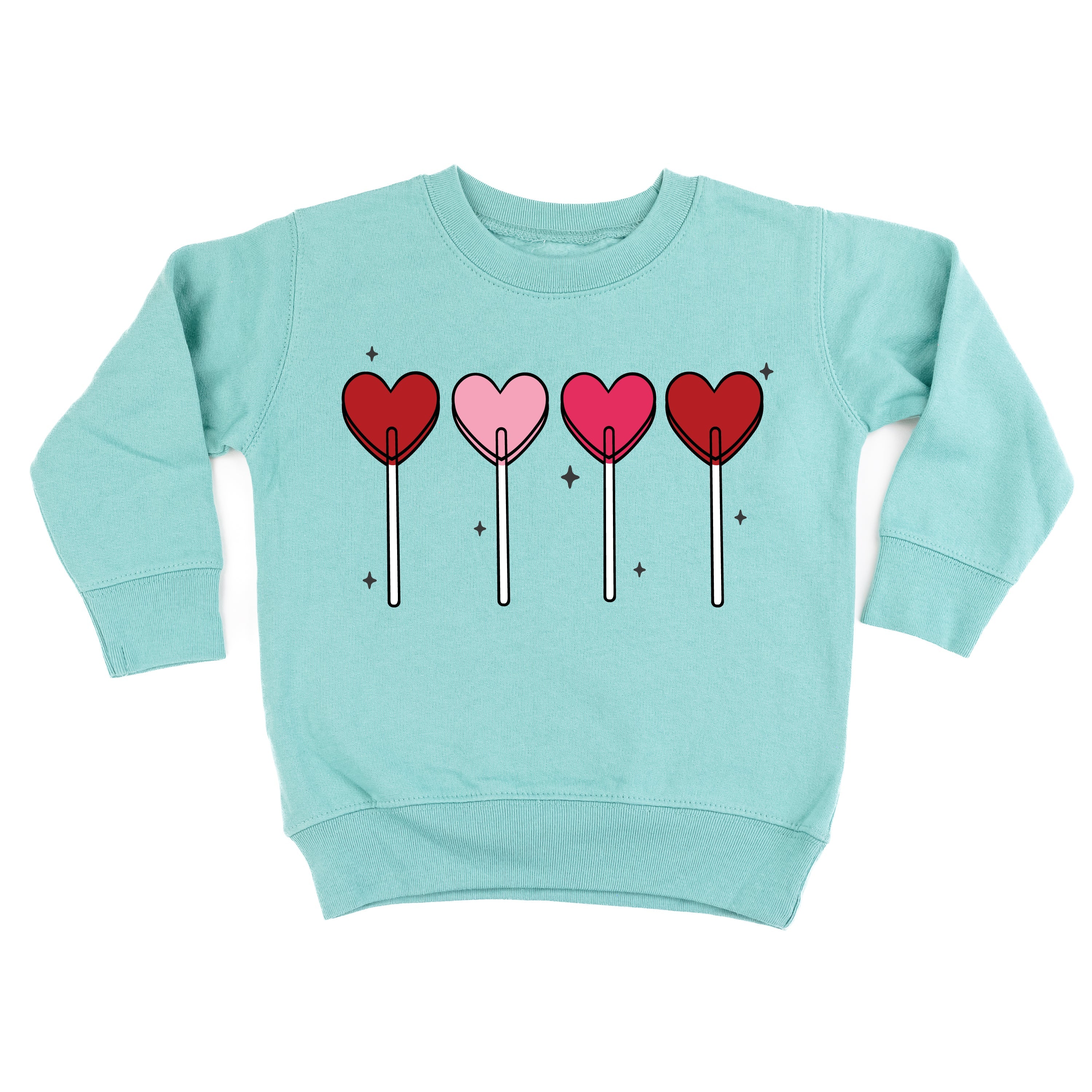Classic Heart Lollipops - Child Sweater Little Mama Shirt Shop