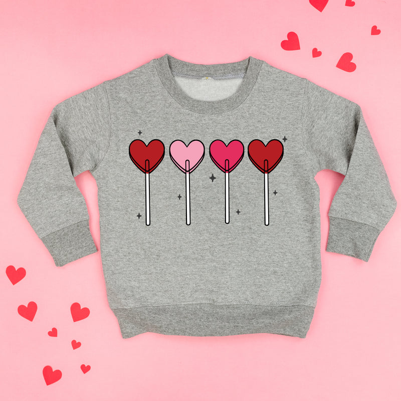 Classic Heart Lollipops - Child Sweater