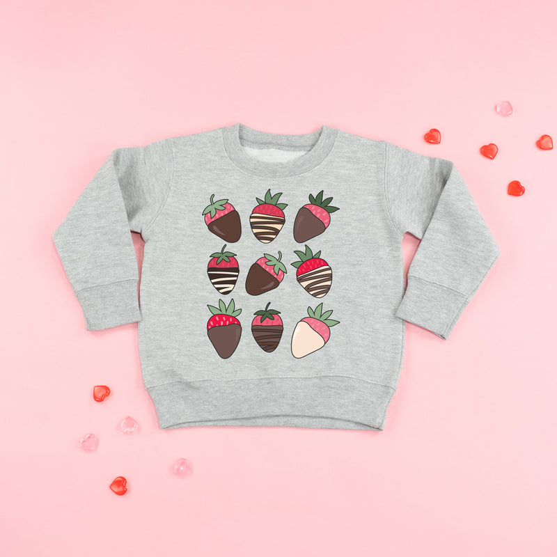 Chocolate Covered Strawberries - Child Sweater