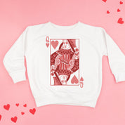 Queen Of Hearts - Child Sweater Little Mama Shirt Shop