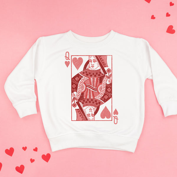 Queen of Hearts - Child Sweater