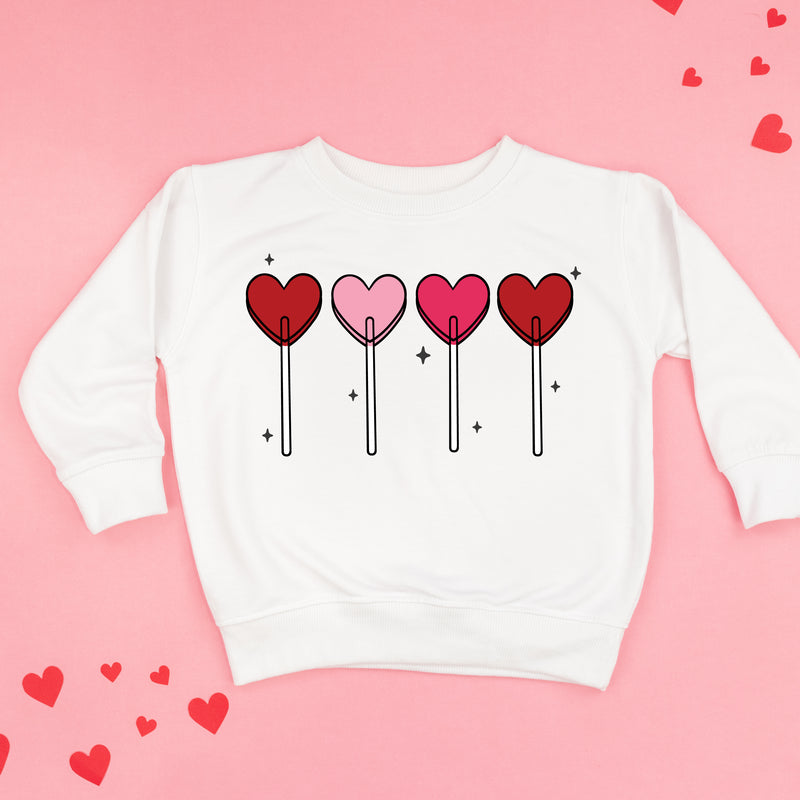 Classic Heart Lollipops - Child Sweater