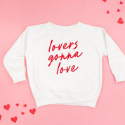 Lovers Gonna Love - Cursive - Child Sweater Little Mama Shirt Shop