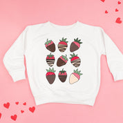 Chocolate Covered Strawberries - Child Sweater Little Mama Shirt Shop