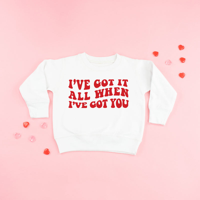 I've Got It All When I've Got You - Child Sweater