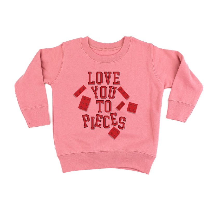 Love You To Pieces - Legos - Child Sweater