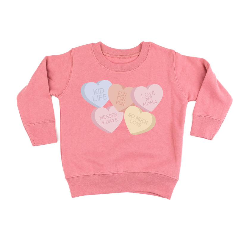 Kid Life - Conversation Hearts - Child Sweater