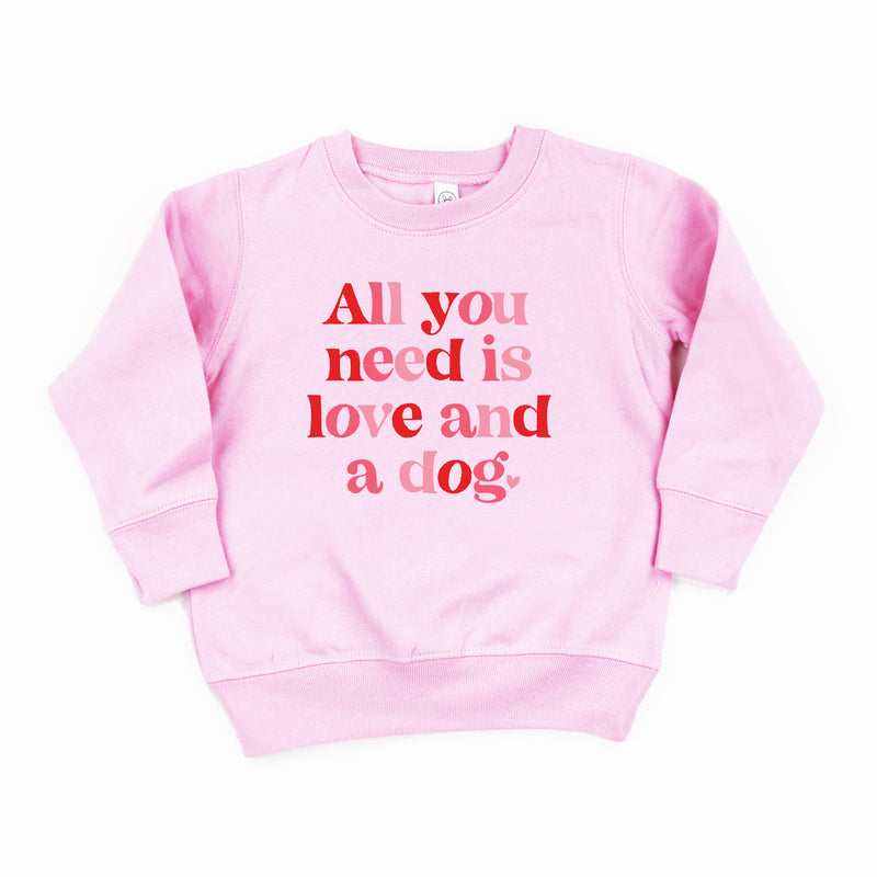 All You Need Is Love And A Dog - Child Sweater