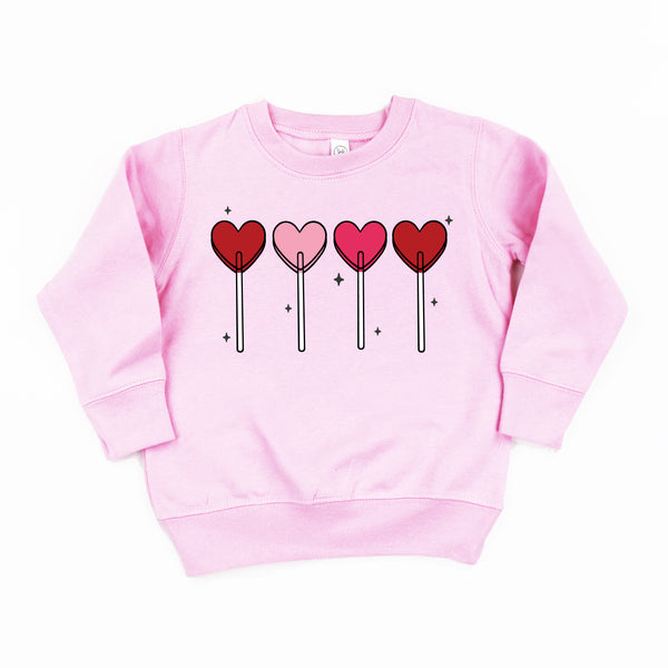 Classic Heart Lollipops - Child Sweater