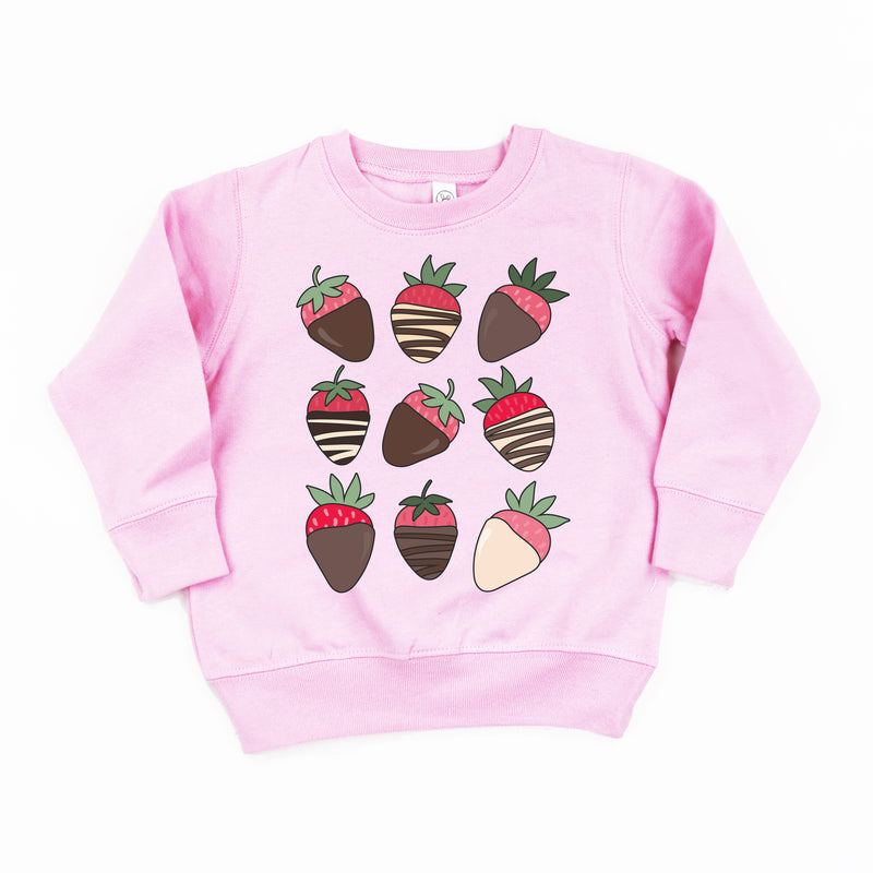 Chocolate Covered Strawberries - Child Sweater